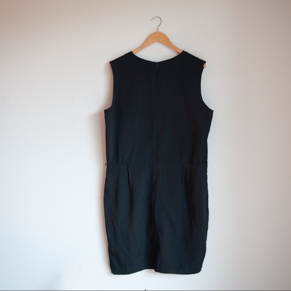 ATTITUDE | BLACK SLEEVELESS DRESS - Picture 2 of 3